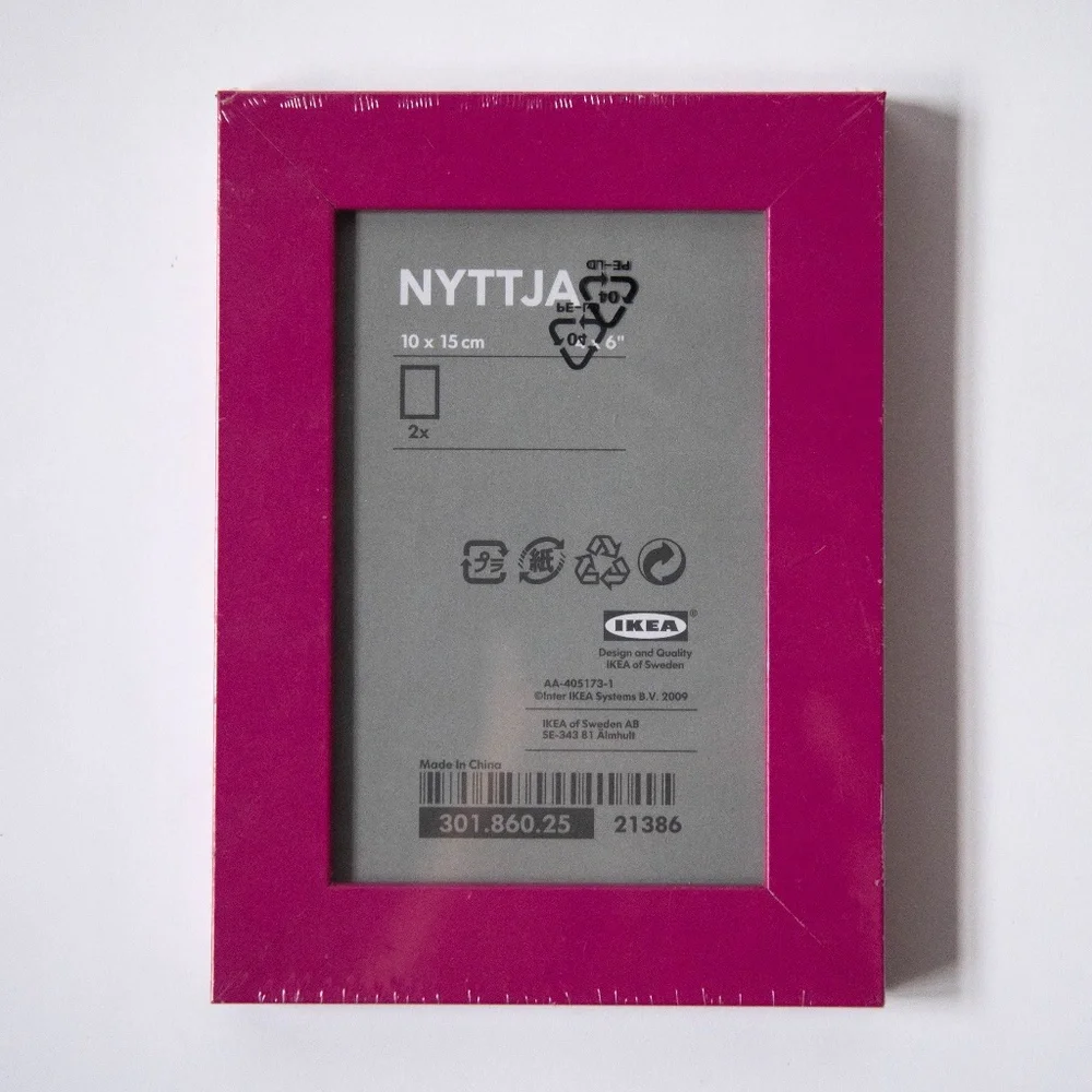IKEA Nyttja Set of 2 Frames for 4x6 Photos
